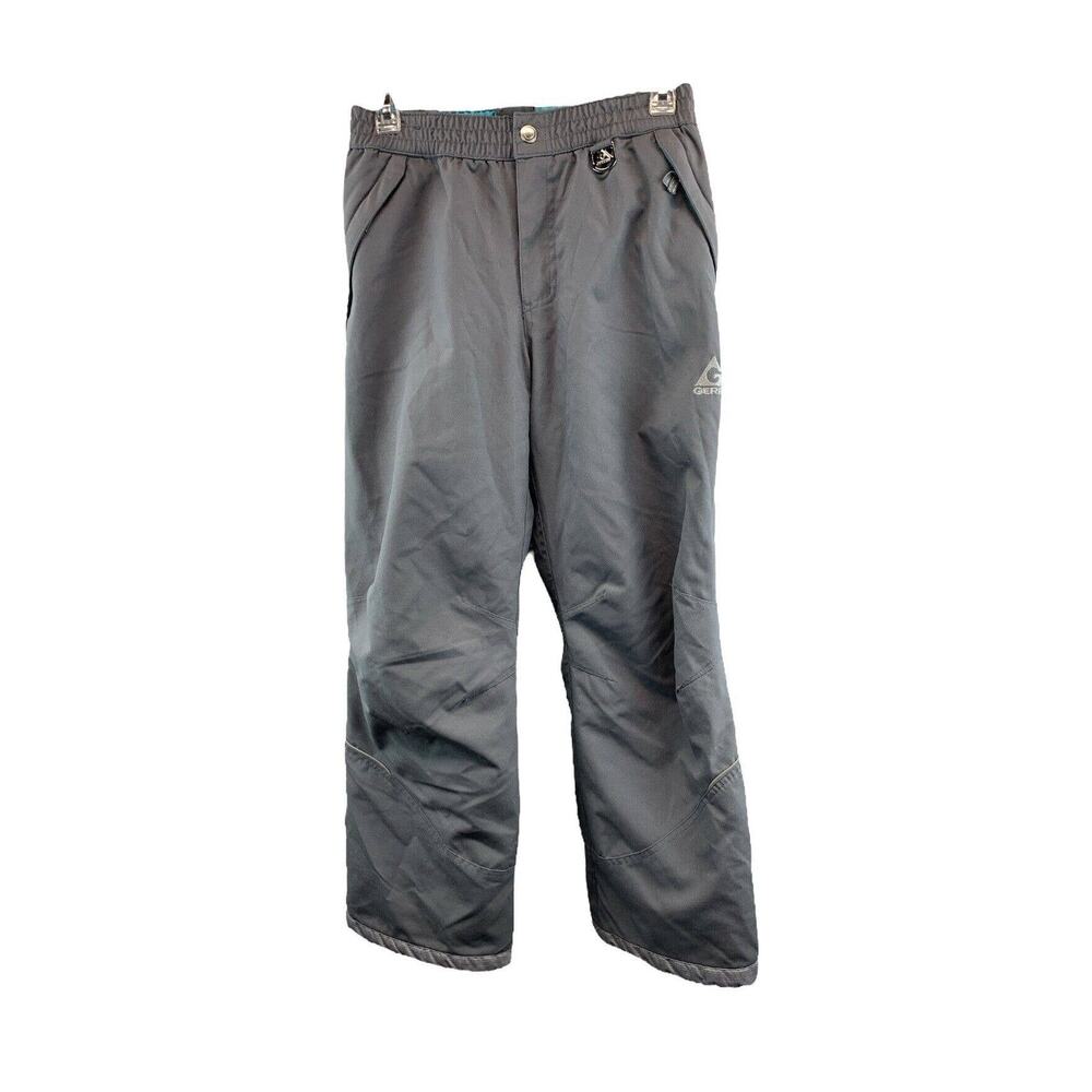 Gerry Youth Boys Girls Snow Pants Size Large 14/16 Elastic Waist Zip Pockets
